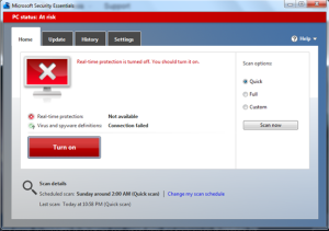 Microsoft Security Essentials_screenshot_1